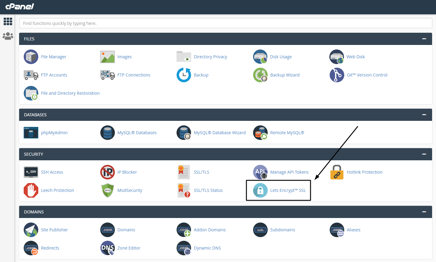 Cpanel